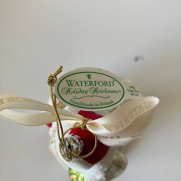 Vintage Waterford Holiday Heirloom Ornament: Limited Edition, Old World Santa - Picture 8 of 15